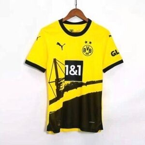 Puma Borrusia Dortmund 2023/24 Home Jersey For Men Size Large New With Tags